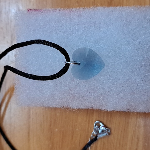 Just Twilight Crystal Heart Necklace - Picture 6 of 6